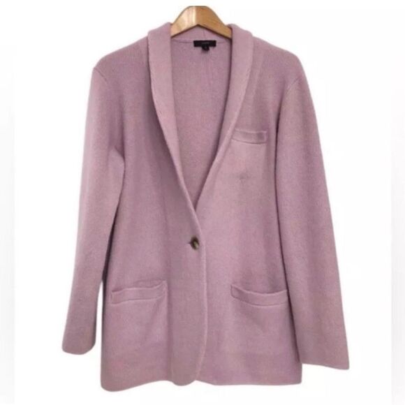 Jcrew Rose Pink Oversized Wool Blend Blazer/
Jacket(Size Medium) - Picture 1 of 5